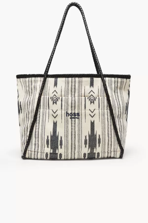 Hoss Intropia Alejandra Bolso Tote En Jacquard*Femenino Bolsos