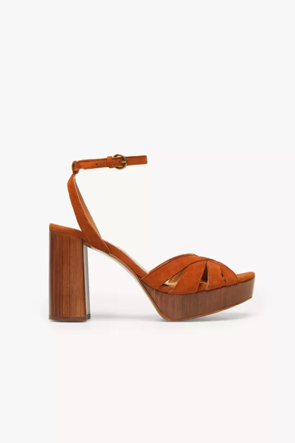 Hoss Intropia Tara Sandalias De Piel Con Plataforma*Femenino Zapatos